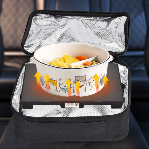 Car Heated Aluminum Foil Insulated Lunch Box