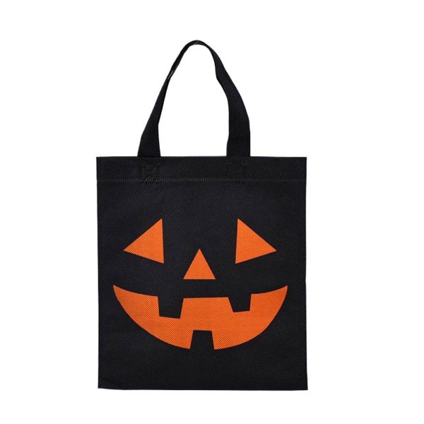 6_1756177218708.jpg Halloween Non-Woven Pumpkin Tote Bag