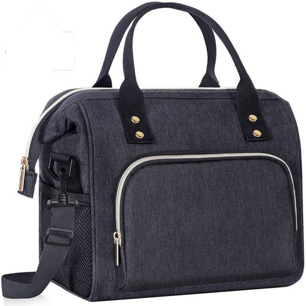 12 Can Insulated Oxford Cooler Lunch Tote Bag