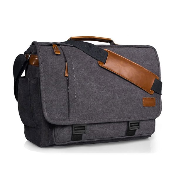 15 Inch Waterproof Crossbody Flap Laptop Bag