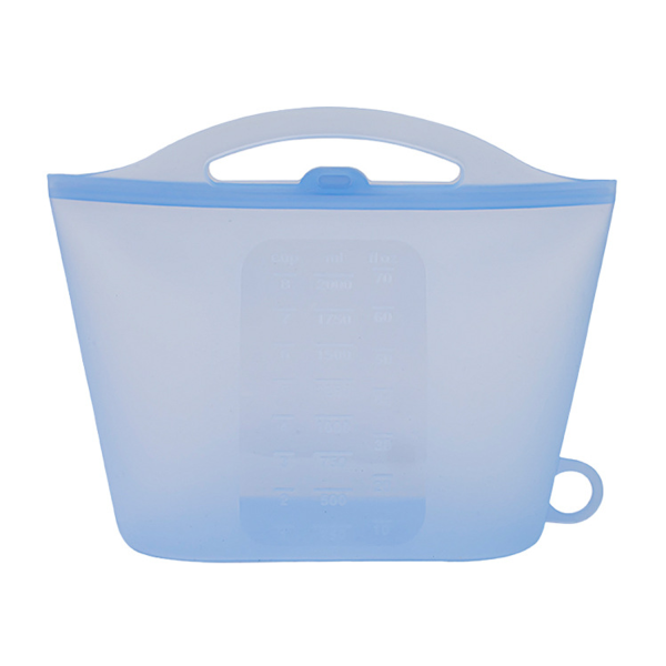 35 Oz Silicone Food Storage Ziplock Bag