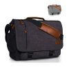 15 Inch Waterproof Crossbody Flap Laptop Bag