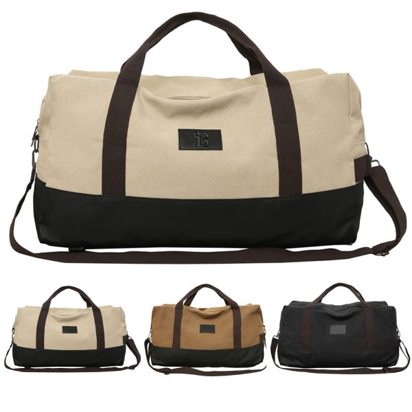 Large Capacity Waterproof Canvas Duffel Bag