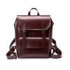 Women Travel Genuine Leather Backpack