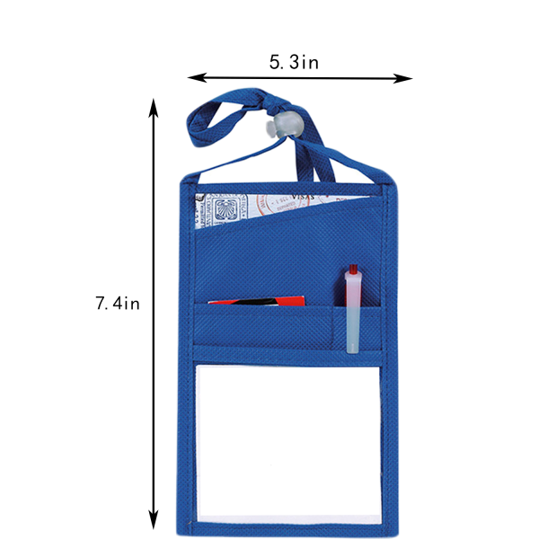9cd519d6-9148-4505-9833-1f8e8aab42a4_6.png Nonwoven Adjustable Travel ID Holder Lanyard Card