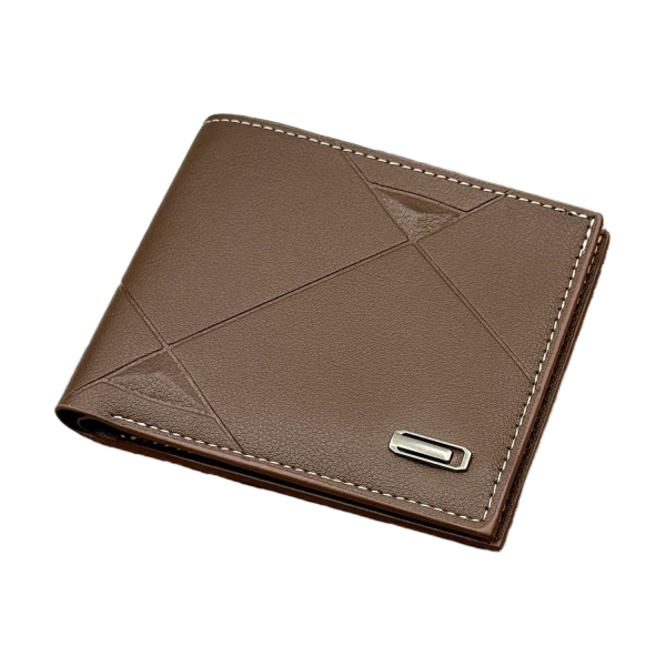 Large Capacity Ultra Thin PU Bifold Wallet