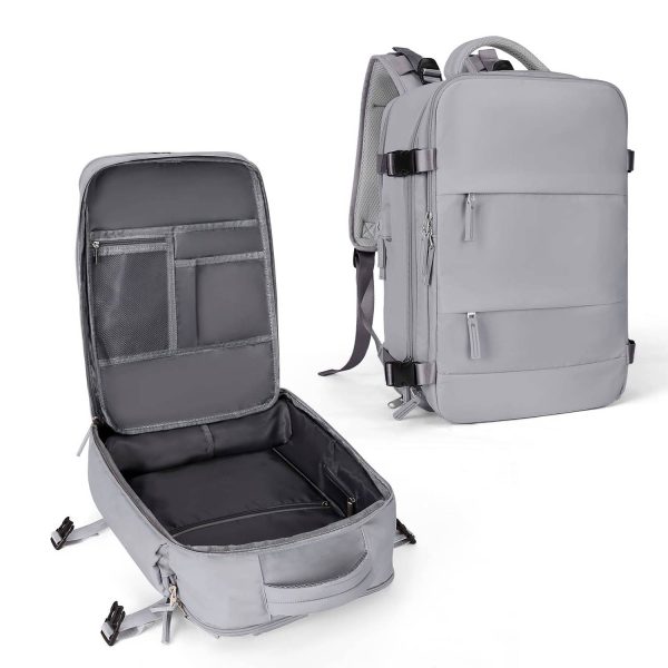 Large Nylon Water Resistant Travel Backpack