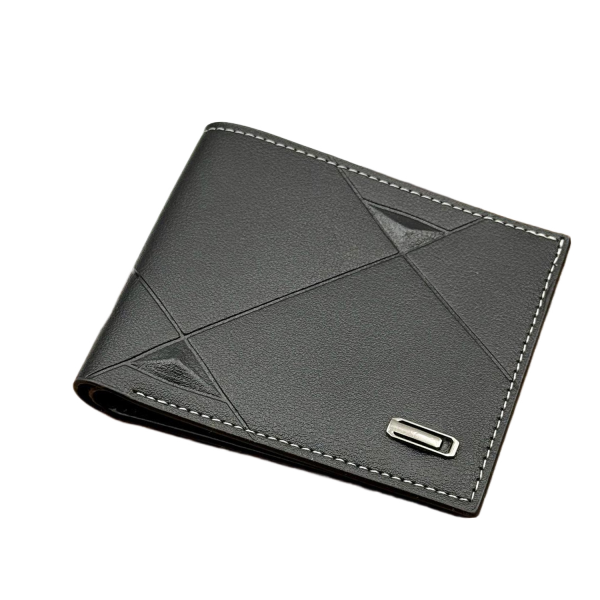 Large Capacity Ultra Thin PU Bifold Wallet
