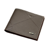 Large Capacity Ultra Thin PU Bifold Wallet