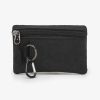 Compact Oxford Zipper Purse Pouch w/ Key Ring