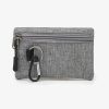 Compact Oxford Zipper Purse Pouch w/ Key Ring