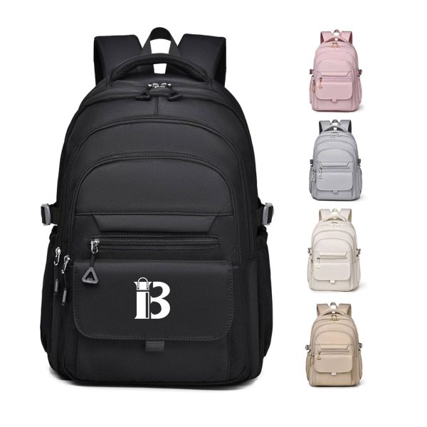 Large Capacity Polyester Laptop Backpack