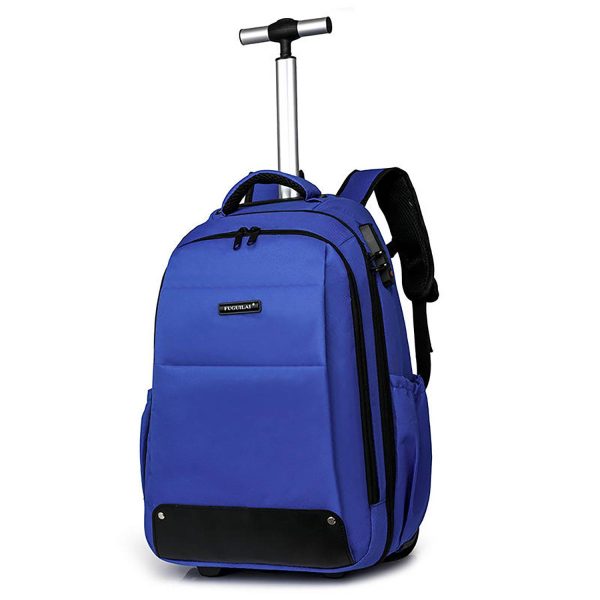 Large Capacity Oxford Travel Trolley Backpack