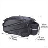 PU Leather Waterproof Bicycle Rear Seat Storage Bag