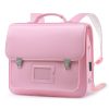 PU Leather Waterproof Kids School Backpack