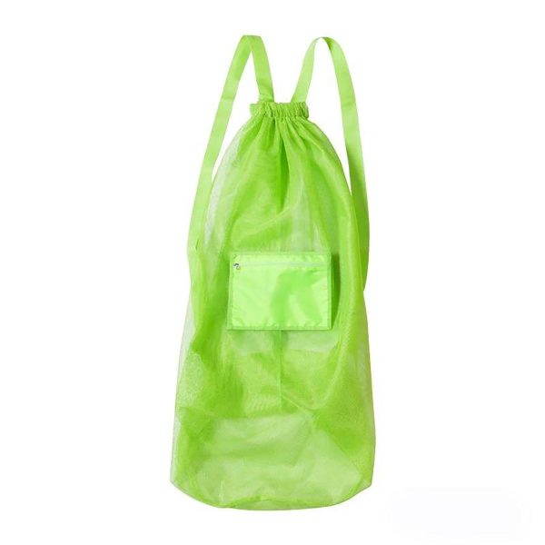 bc394aa3-c548-48b9-8991-d96a09c2b2ab_VZ698篮球袋1.jpg Sport Mesh Drawstring Backpack w/ Zipper Pocket