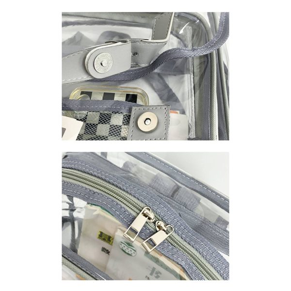 Flip Large PVC Clear Backpack