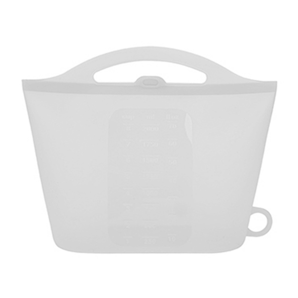 35 Oz Silicone Food Storage Ziplock Bag