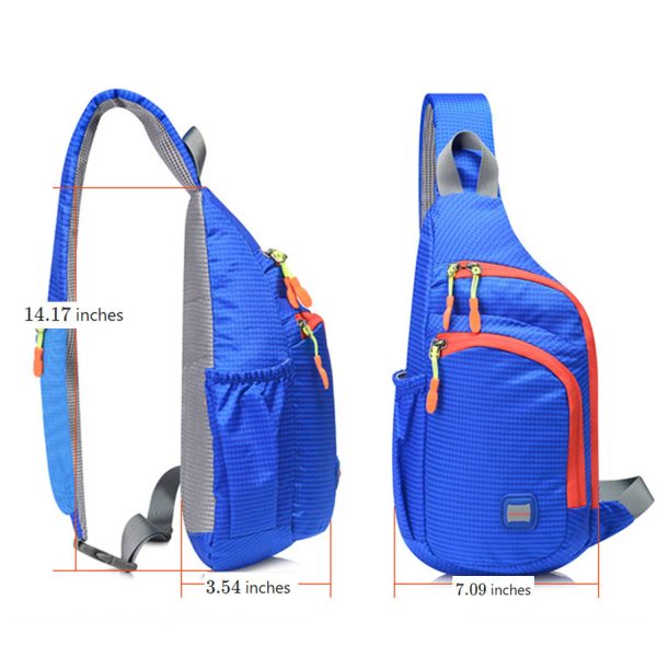 Outdoor Nylon Waterproof Crossbody Chest Bag
