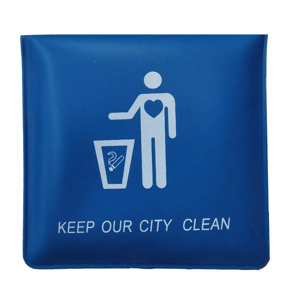 EVA Aluminum Foil Portable Ashtray Pouch