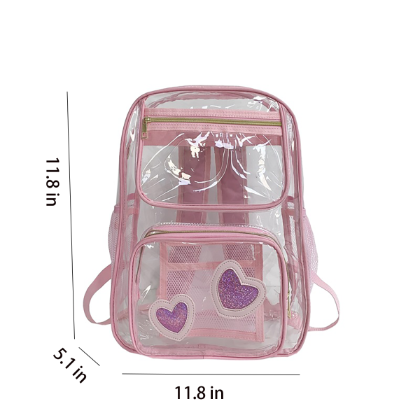 Waterproof PVC Clear Backpack