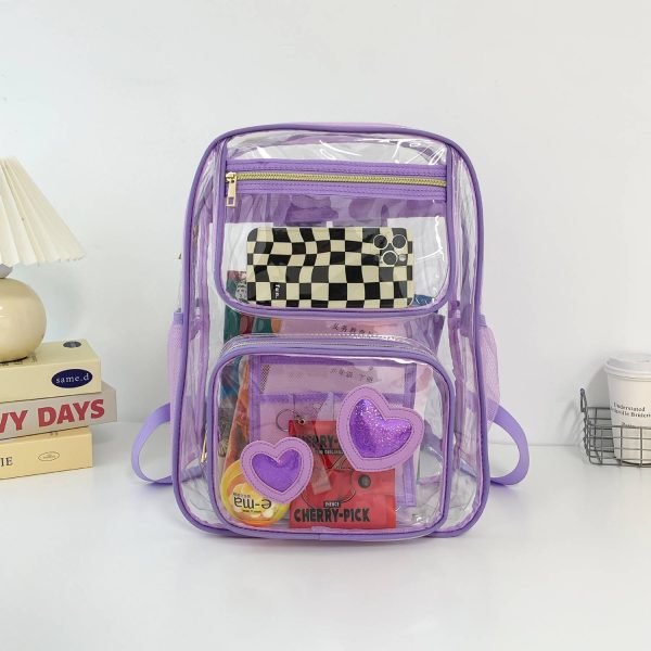 Waterproof PVC Clear Backpack