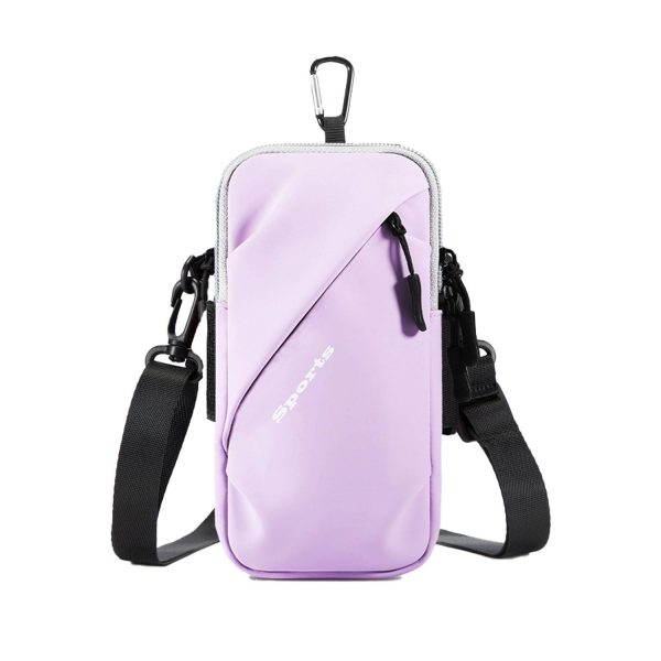 Phone Running Arm Pouch Crossbody Bag w/ Carabiner