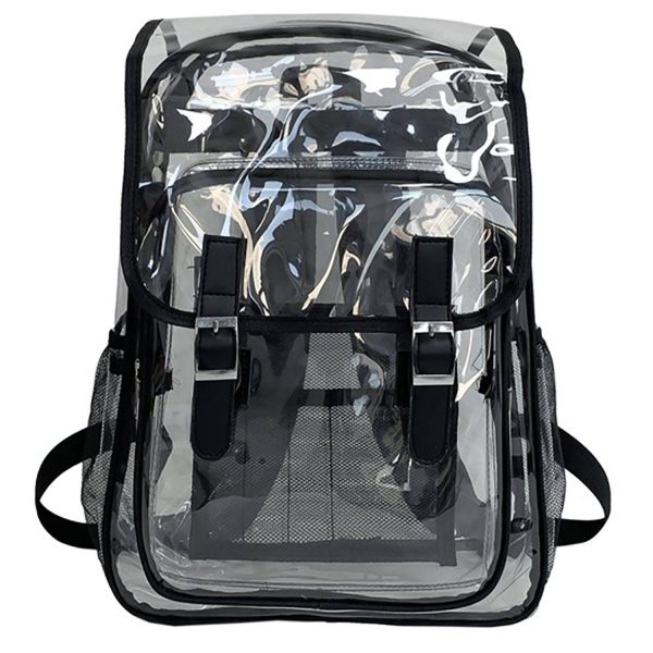 Flip Large PVC Clear Backpack