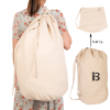 Large Capacity Cotton Drawstring Laundry Bag