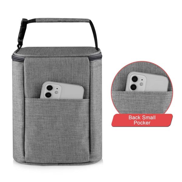5L Oxford Breastmilk Insulated Bottle Bag w/Handle