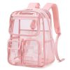 Large Capacity Heavy Duty PVC Clear Backpack