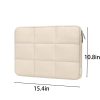 16 Inch Waterproof Quilted Puffer Polyester Laptop Bag