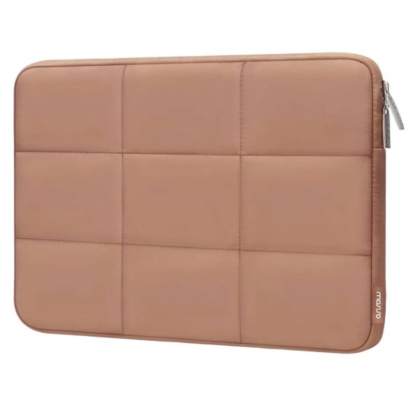 16 Inch Waterproof Quilted Puffer Polyester Laptop Bag