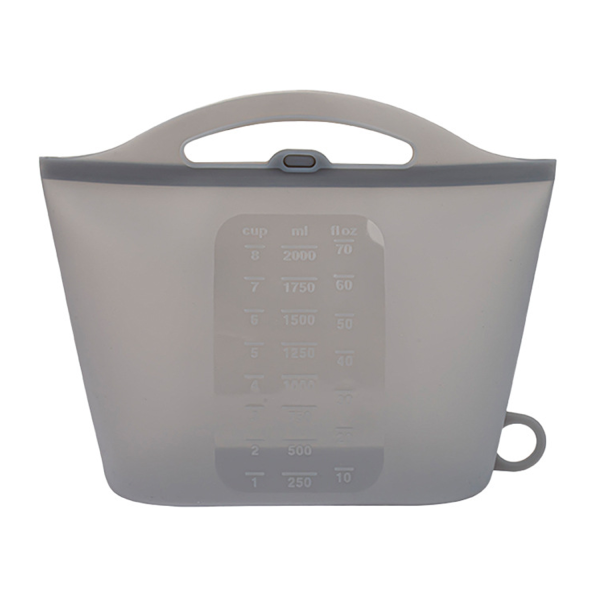 35 Oz Silicone Food Storage Ziplock Bag