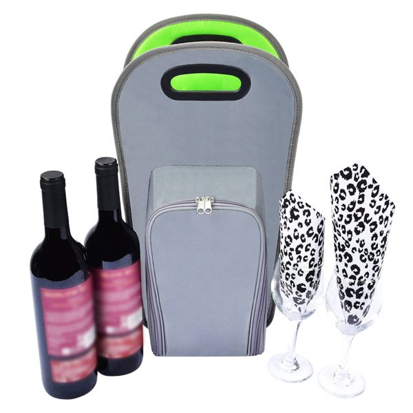 主图-03_1757079250746.jpg Polyester Wine Travel Bag Insulated Tote w/ Handle