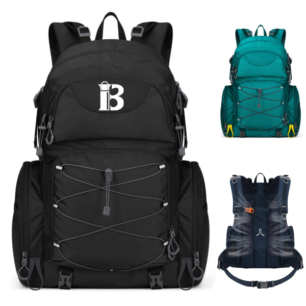 Large Capacity Water Resistant Polyester Hiking Backpack
