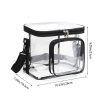 11L PVC Transparent Storage Bag w/ Pockets