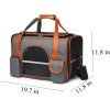 Large Capacity Foldable Oxford Pet Carrier Bag