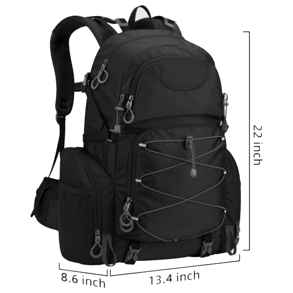 Large Capacity Water Resistant Polyester Hiking Backpack