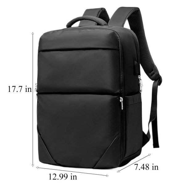 Large Nylon Travel Backpack w/ USB Port