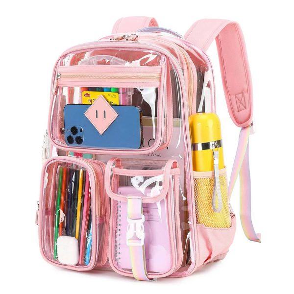 Large Capacity PVC Clear Backpack