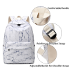 3 pcs Nylon Waterproof Backpack Set
