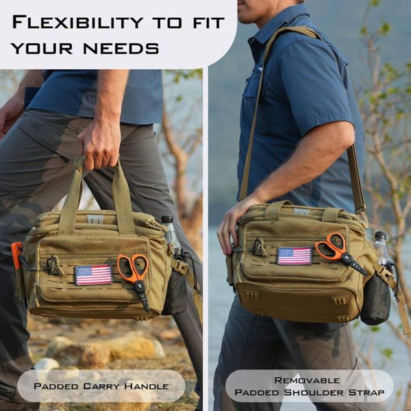 Water Resistant Oxford Fishing Tackle Bag