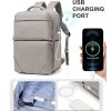 Large Nylon Travel Backpack w/ USB Port