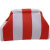 Women Polyester Cloud Striped Print Clutch Purse