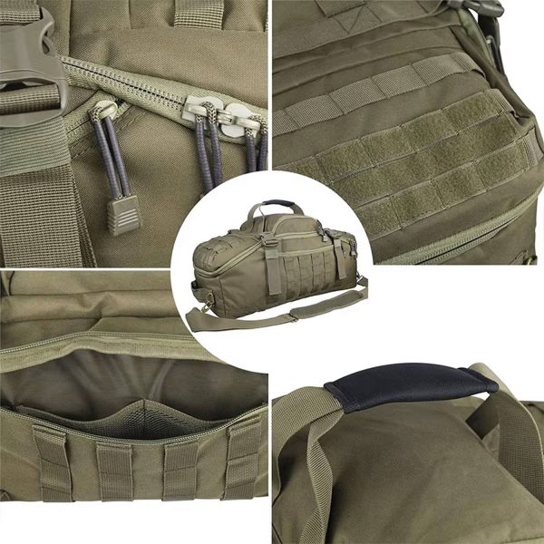 45L Waterproof Oxford Tactical Backpack