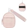 Polyester Mini Backpack Style Keychain Wallet w/ Wristlet