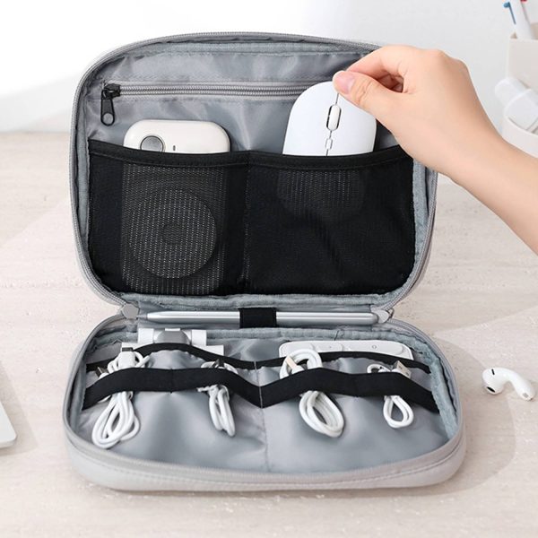 Polyester Travel Electronics Versatile Organizer Bag