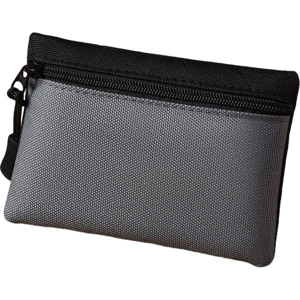 Mini Canvas Zipper Coin Pouch