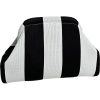 Women Polyester Cloud Striped Print Clutch Purse